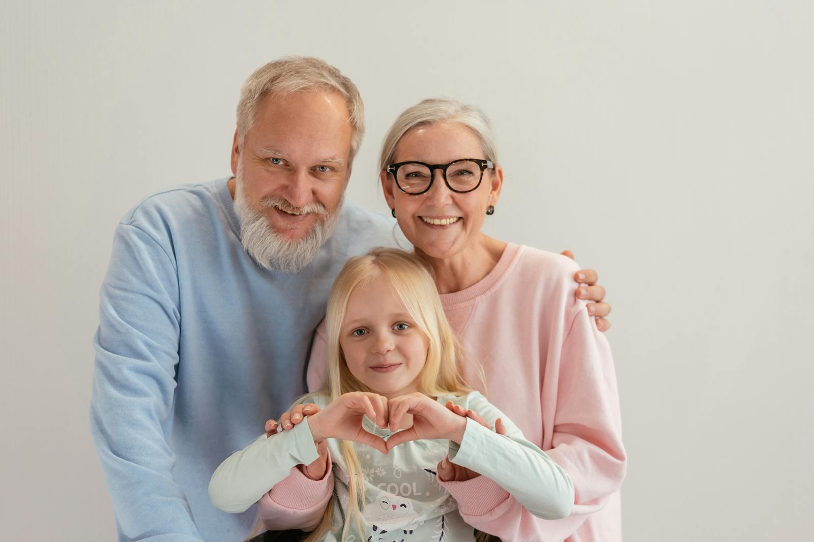 Three generations of a family together