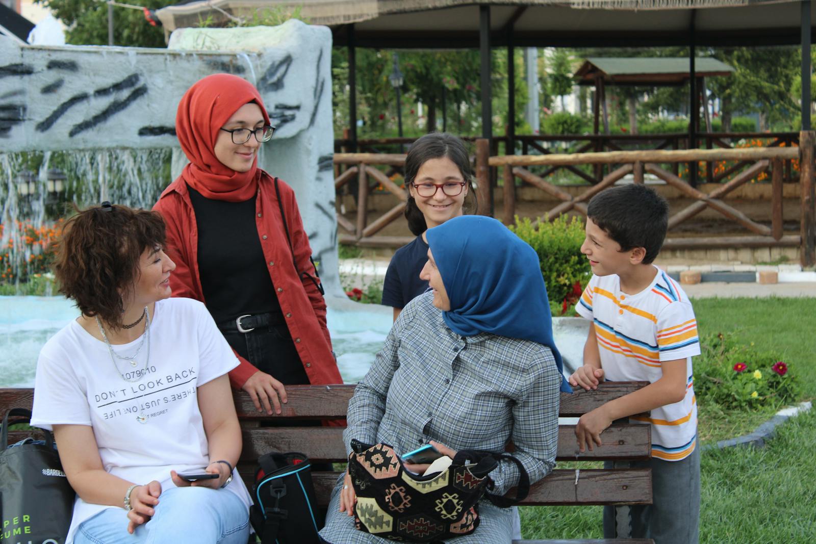 Three generations of family together