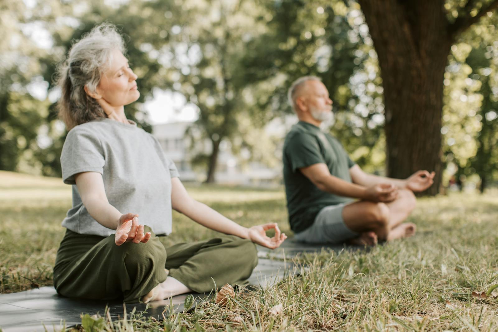 couple doing yoga together exploring the spirituality of marriage